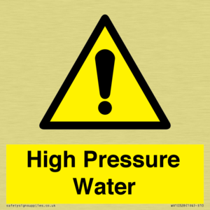 High Pressure Water